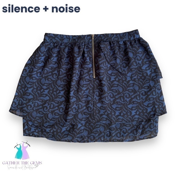 SILENCE + Noise by Urban Outfitters Layered Mini Skirt - Picture 5 of 7